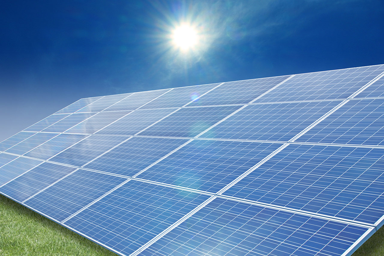 Solar panel installation